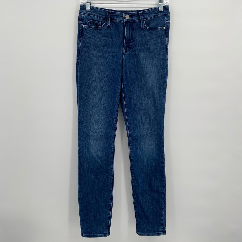 Athleta Womens Sculptek Ultra Skinny Midnight Jeans Medium Wash 2